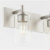 Quorum Lighting Fallstaff 4 - Light Vanity in  Satin Nickel - 2 of 4