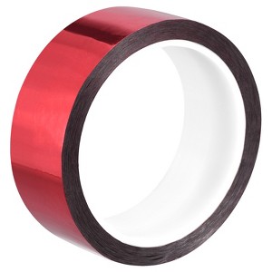 Unique Bargains Adhesive Mirror Finish Decor Metalized Polyester Crafts Tapes - 1 of 4