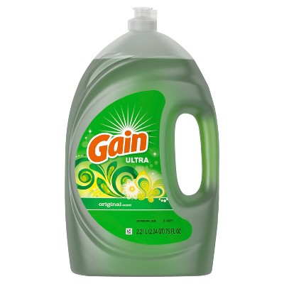 Gain Ultra Dishwashing Liquid Dish Soap 