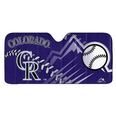 MLB Colorado Rockies Windshield Sun Shade