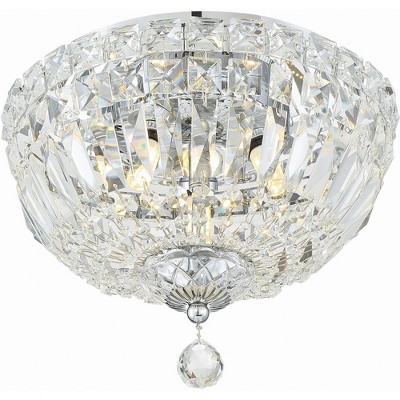 Crystorama Lighting Roslyn 3 - Light Flush Mount in  Polished Chrome