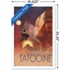 Trends International Star Wars: Tatooine - Visit Tatooine by Russell Walks 23 Framed Wall Poster Prints - 3 of 4
