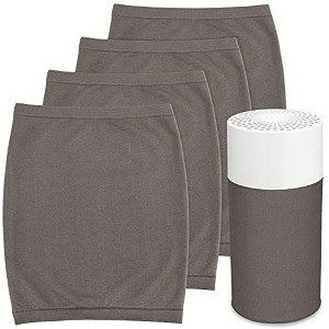 Impresa 4 Pack Replacement Washable Pre-Filters for Blueair Blue Pure 411 Dark Grey Color - 1 of 4