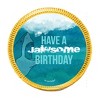 84 Pcs Shark Kid's Birthday Candy Party Favors Chocolate Coins with Gold Foil - 2 of 2