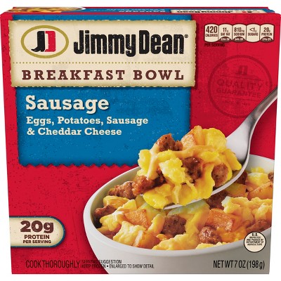 Jimmy Dean Frozen Sausage Breakfast Bowl - 7oz