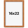 PosterPalooza | Flat Brown Picture Frame - UV Acrylic, Foam Board Backing, Hanging Hardware - 2 of 4