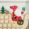 Whisen Christmas Advent Calendar with 24 Countdown Drawers, Gift for Kids or Adults - Natural Wood - Natural Wood - 4 of 4
