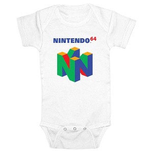 Infant's Nintendo Classic N64 Icon Bodysuit - 1 of 3