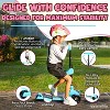 SereneLife 3-Wheel Foldable Kid Kick Scooter - Adjustable Handlebar, LED Lights - 3 of 4