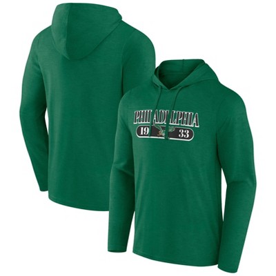NFL Philadelphia Eagles Men's Long Sleeve Lightweight Hooded Sweatshirt