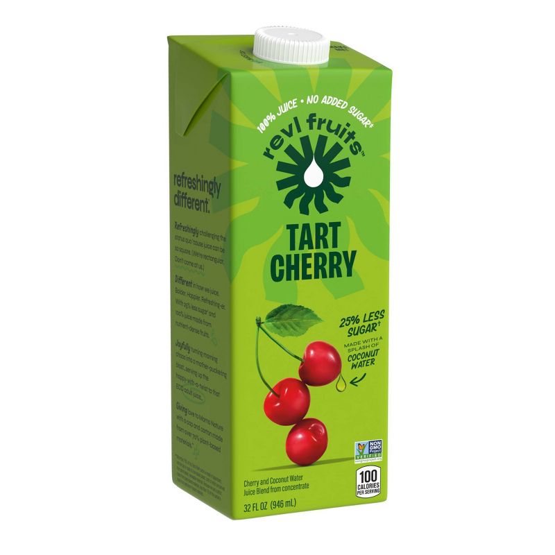 Revl Fruits Tart Cherry Juice Drink - 32 fl oz Bottle, 2 of 6