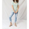 Women's Rib Knit Cut Out Top - BiBi - 3 of 3