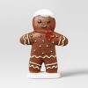 2pk Christmas Ceramic Gingerbread Man Decor - Wondershop™ - 3 of 3