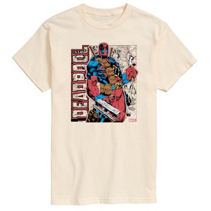 Men's - Marvel - Deadpool Comic Book Panel Short Sleeve Graphic T-Shirt - 1 of 4