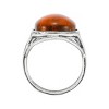Silpada 'Feeling Fiery' Sterling Silver Pressed Amber Ring - 3 of 4