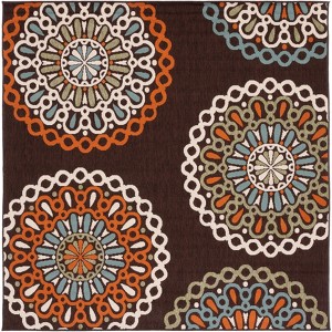 Veranda VER092 Power Loomed Indoor/Outdoor Rugs - Safavieh - 1 of 4
