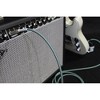 Kirlin Premium Plus Straight to Right Angle Instrument Cable, Olive Green Woven Jacket - 3 of 4