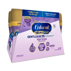 Enfamil Gentlease 粉ミルク 8缶セット Enfamil Gentlease Ready to Use Bottles - 8 fl oz Each/6ct : Target