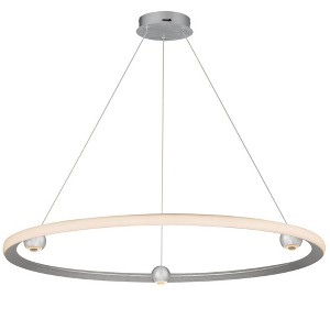 ET2 Lighting Nodes 1 - Light Pendant in  Brushed Aluminum - 1 of 4