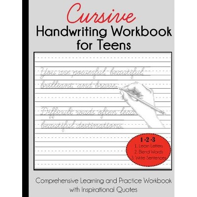 Cursive Handwriting Workbook for Teens - by  Dylanna Press (Paperback)