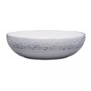 Pfaltzgraff Bethany 12-Piece Stoneware Dinnerware Set, Rustic Lodge Style with Embossed Floral Motifs, Includes Plates & Bowls - 4 of 4