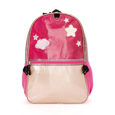 Locker Club Kids16L Kids Backpack with Lunch Box Headphone - Red/Gray: Preschool Backpack