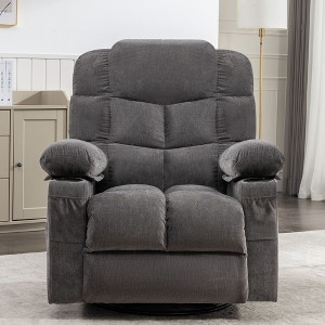 NicBex Massage Recliner Chair with Heating Modern Power Lift Accent Chair with Side Pocket and USB Port for Living Room, Bedroom - 1 of 4