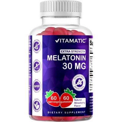 Sugar Free Melatonin 30mg - 60 Gummies