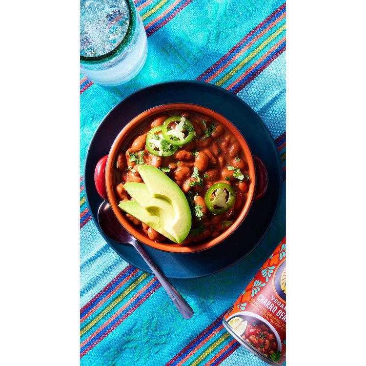 Siete Organic Gluten Free Vegan Charro Beans - 15.5oz, 4 of 5