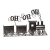 Transpac Metal 17 in. Gray Christmas Metallic Train On Track Decor - 3 of 4