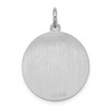 Black Bow Jewelry Sterling Silver Laser Etched Chow Dog Pendant, 19mm - 3 of 4