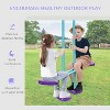 Dexmalle Metal Swing Set with Glider - 4 of 4