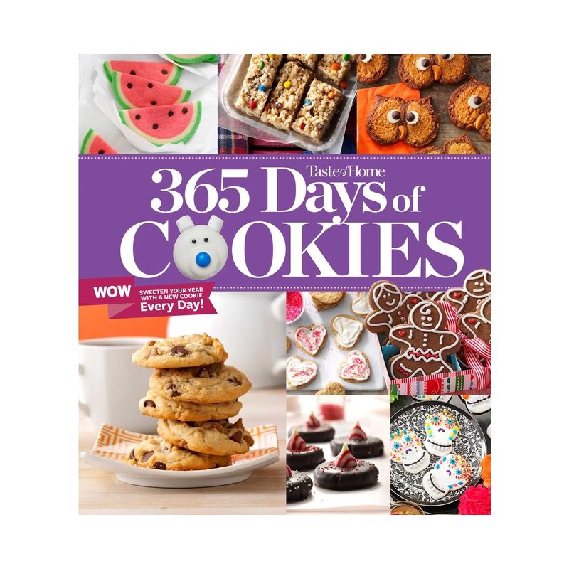 Taste of Home 365 Days of Cookies - (Taste of Home Baking) (Paperback), 1 of 2