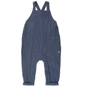 RuggedButts Baby Boys Cotton Gauze Overall Jumpsuit - 1 of 4