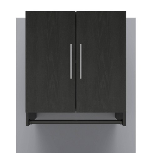 Boss Tall Storage Cabinet Gray - Room & Joy