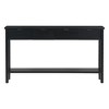 Bella Depot 60" Contemporary Console Table with 4 Drawers - 3 of 4