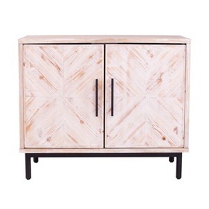 Eslanton Farmhouse Anywhere Cabinet - White - SEI - 1 of 4