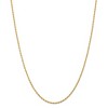 Black Bow Jewelry 2mm, 14k Yellow Gold, D/C Quadruple Rope Chain Necklace - 3 of 4