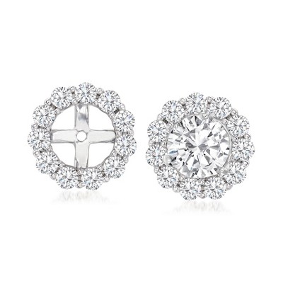 Ross-Simons 1.50 ct. t.w. Diamond Earring Jackets in 14kt White Gold