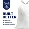 Plasticplace Scented Drawstring Trash Bags, Lavender and Soft Vanilla, 13 Gallon, White (50 Count) - 2 of 4
