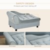 FURNIinspire Dog Bed with Hidden Storage,Arched Arm,Cushy Dog Bed for Puppies and Little Breeds,30"*17.75"*16.25" - 2 of 4