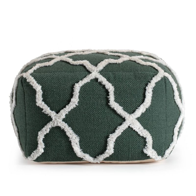 B Sides Moroccan Inspired Pouf - Anji Mountain, 4 of 10