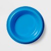 20oz Plastic Cat and Dog Bowl - Sun Squad™ Blue - image 2 of 3