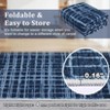 Area Rug Washable Rug Non-Slip Low Pile Abstract Accent Carpet - Machine Washable, Fade Resistant for Bedroom, Entryway, Dorm Home Decor - 4 of 4