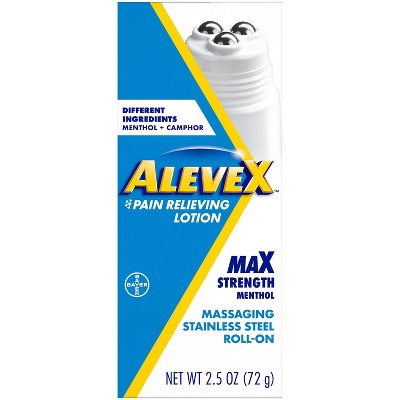 Alevex Pain Reliever Rollerball Topical - 2.5oz : Target