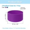 Unique Bargains Silicone Anti-Slip Protective Reusable Water Bottle Boot 2 Pcs - 2 of 4