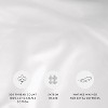 3 Piece Brushed Cotton Duvet Cover Set - Washed for Extra Softness - 100% Long Staple Sateen Weave Cotton - Becky Cameron - 4 of 4