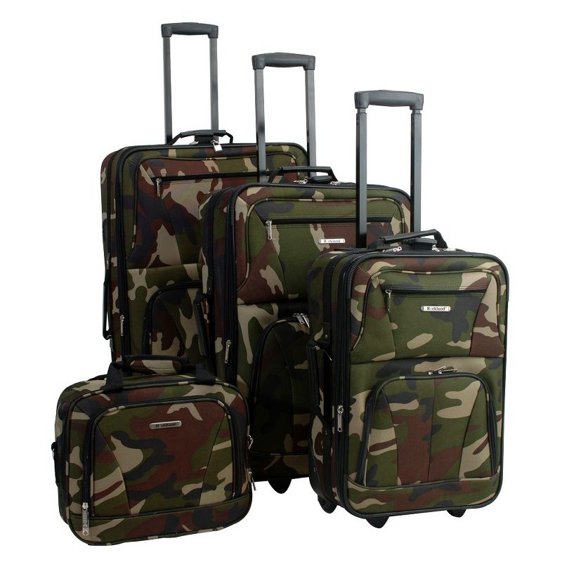 Rockland Journey 4pc Softside Luggage Set, 1 of 4