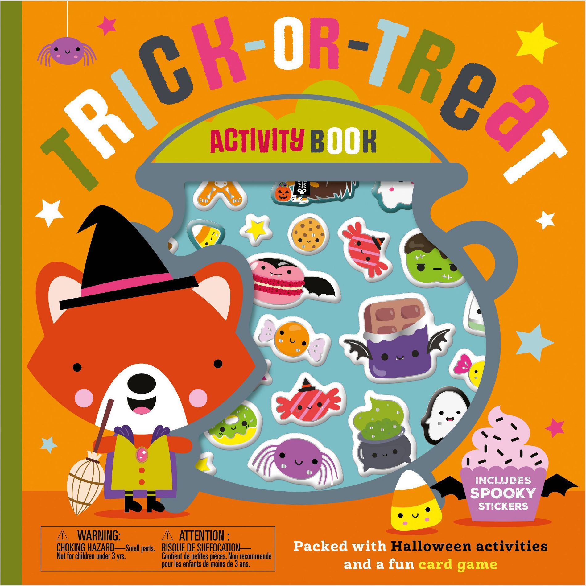 Trick or Treat Sticker Book - by Make Believe Ideas (Paperback)