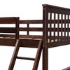 Okak Twin Over Full Bunk Bed with Storage Drawers, Wooden Bunk Bed with Ladder and Safety Guard Rails - 4 of 4